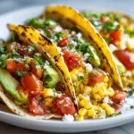 Tacos végétariens au maïs grillé, savoureux et croustillants