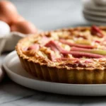 Tarte à la rhubarbe au Airfryer, délicieuse et croustillante