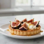 Tarte aux figues et ricotta en Airfryer, dorée à la perfection