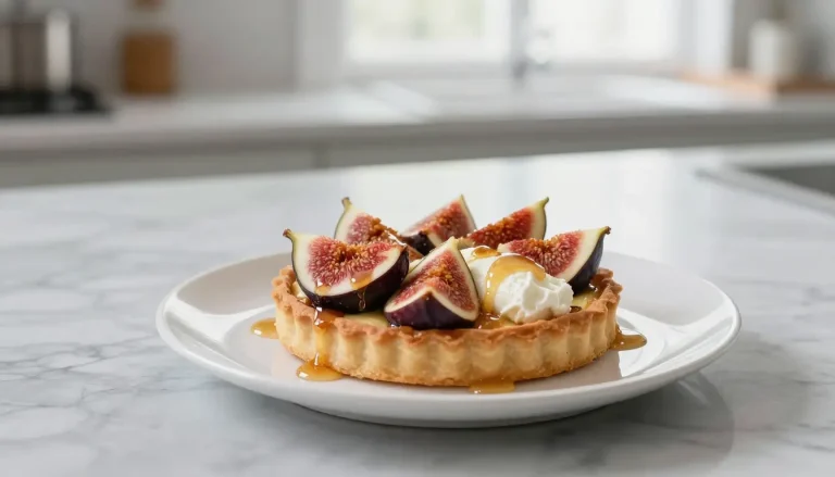 Tarte aux figues et ricotta au airfryer Tarte aux figues et ricotta en Airfryer, dorée à la perfection