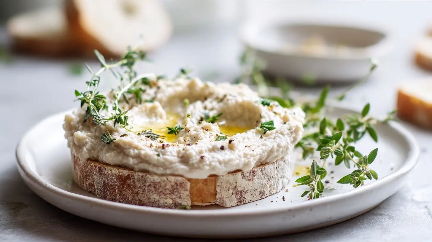 Tartinade de haricots blancs au Airfryer, onctueuse et savoureuse