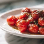 Délicieuses tomates cerises confites au airfryer, sucrées et savoureuses