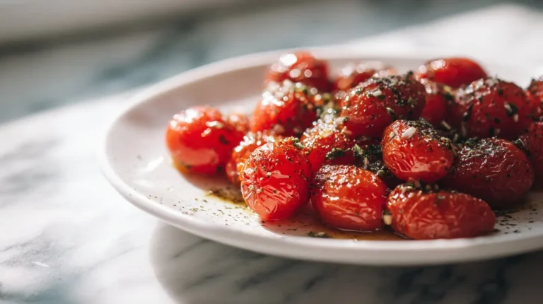 Délicieuses tomates cerises confites au airfryer, sucrées et savoureuses