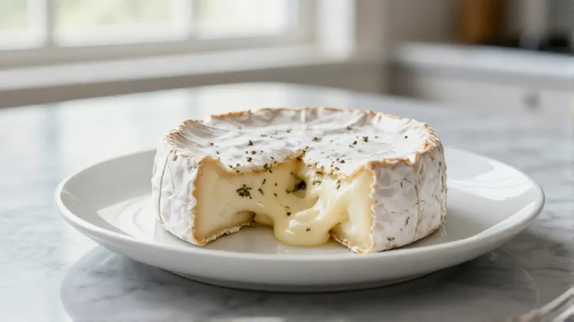 Camembert farci au airfryer Camembert farci au airfryer, crémeux et doré à souhait