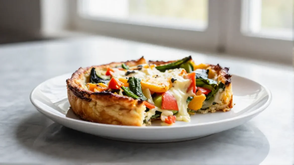 Clafoutis salé au Airfryer, moelleux et savoureux