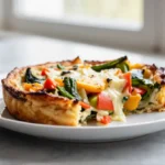 Clafoutis salé au Airfryer, moelleux et savoureux