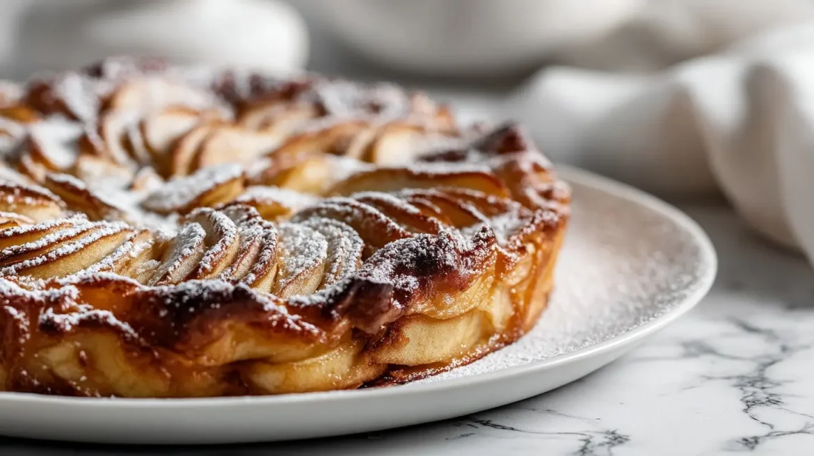 Croustade aux pommes au Airfryer, sucrée et croustillante