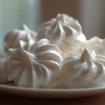 Meringue légère et croquante en Airfryer, parfaite pour le dessert.