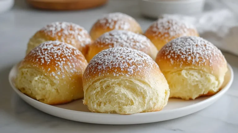 Pains au lait maison préparés en Airfryer, moelleux et dorés