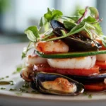 Tian de fruits de mer au Airfryer, savoureux et bien doré