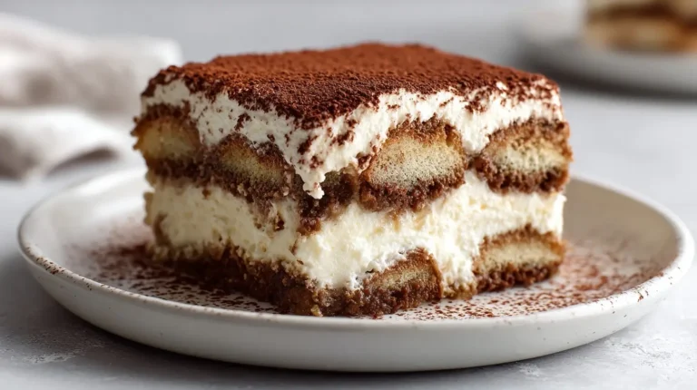 Tiramisu au airfryer, léger et crémeux, à déguster sans modération.