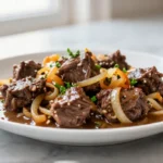 Carbonade flamande en Airfryer, délicieusement mijotée et savoureuse