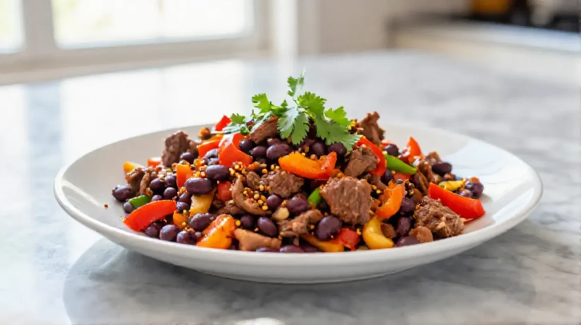 Chili sin carne au Airfryer, savoureux et coloré