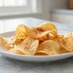 Chips de pommes croustillantes en Airfryer, savoureuses et légères