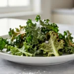 Chou kale croustillant au Airfryer, léger et savoureux