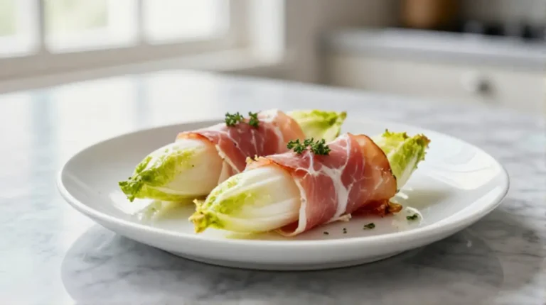 Endives au jambon légères en Airfryer, savoureuses et croustillantes