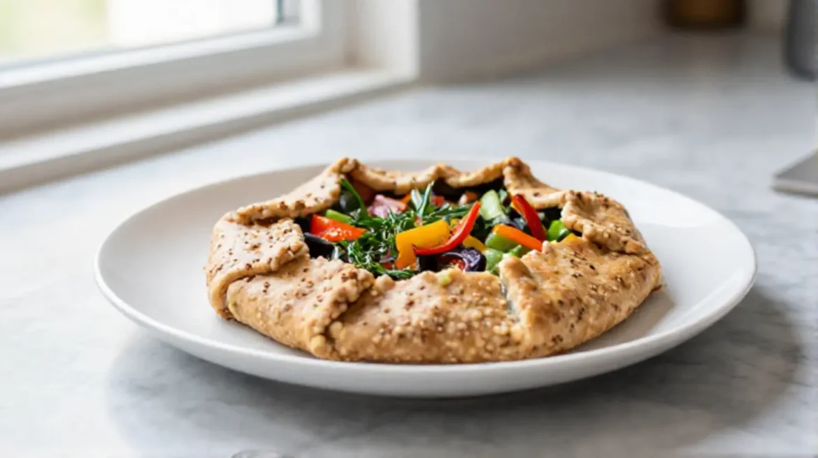 Galette de sarrasin complète au Airfryer, croustillante et savoureuse