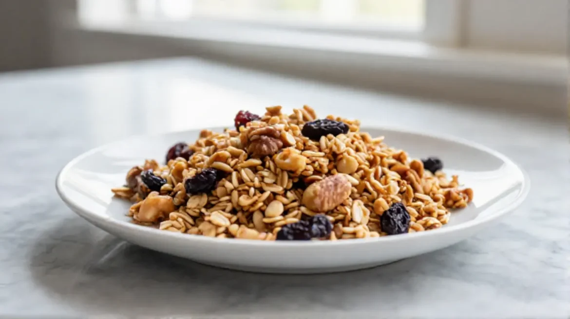 Granola maison au airfryer, croustillant et sain