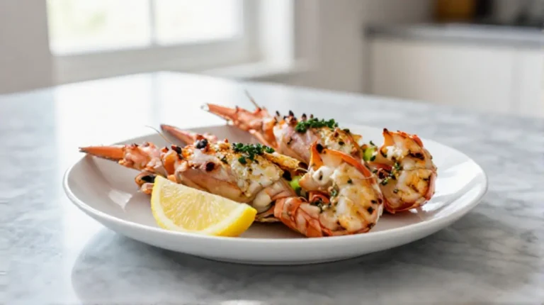 Langoustines grillées au Airfryer, savoureuses et croustillantes