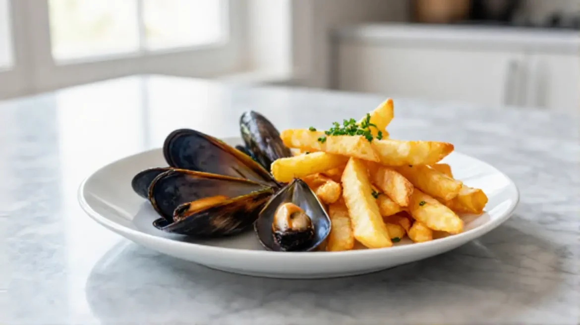 Moules frites au Airfryer, croustillantes et savoureuses
