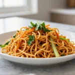 Nouilles chinoises croustillantes en Airfryer, croustillantes et savoureuses