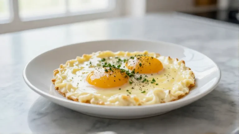 Délicieux oeufs en cocotte préparés à l'Airfryer, savoureux et faciles à réaliser.