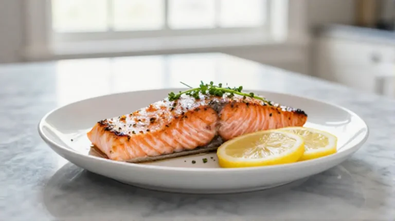 Pavé de saumon au Airfryer, juteux et savoureux