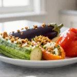 Petits farcis niçois au Airfryer, savoureux et colorés