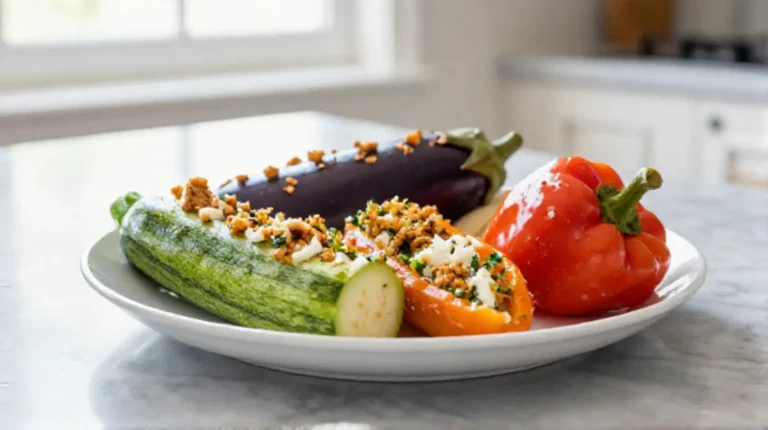 Petits farcis niçois au Airfryer, savoureux et colorés