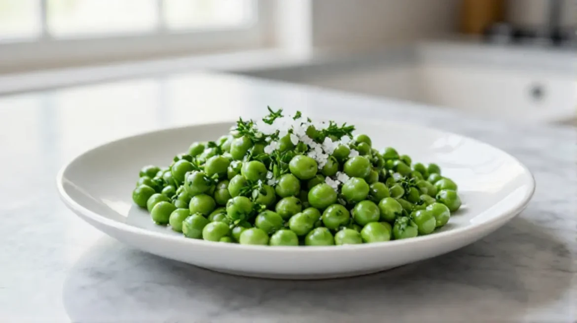 Savoureux petits pois à la française cuisinés dans l'Airfryer.