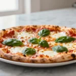Délicieuse pizza margherita au Airfryer, croustillante et savoureuse