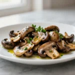 Poêlée de champignons au Airfryer, savoureuse et rapide.
