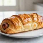 Saucisson brioché au Airfryer, savoureux et doré
