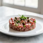 Steak tartare au Airfryer, frais et savoureux