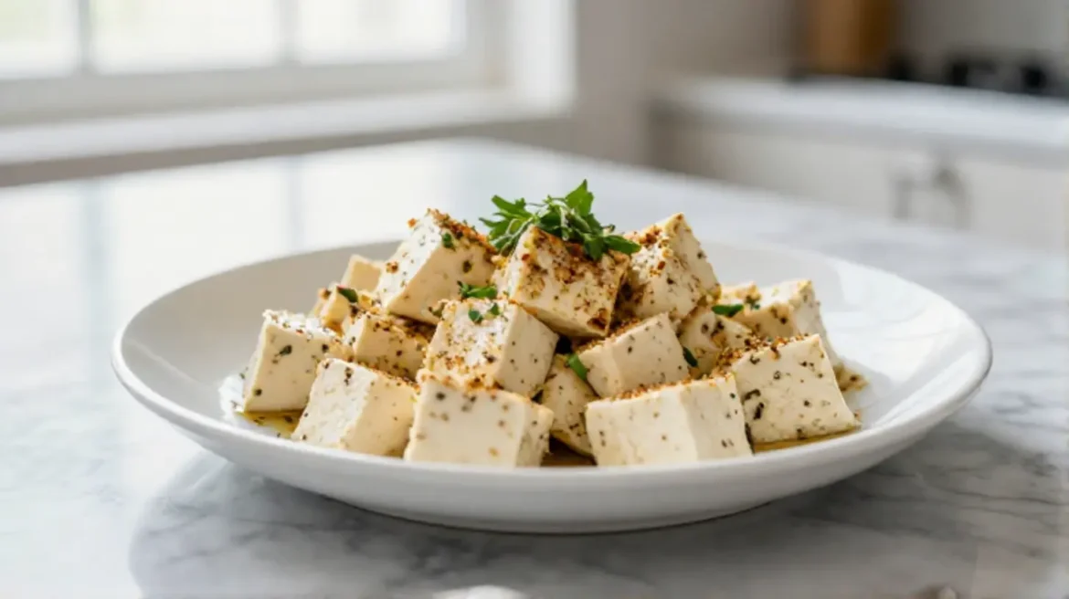 Tofu brouillé aux épices au Airfryer, savoureux et rapide à préparer