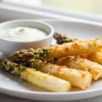Asperges en frites au Airfryer, croustillantes et savoureuses