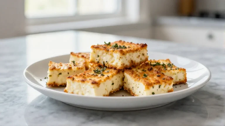 Feta panée au Airfryer, croustillante et savoureuse
