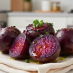 Délicieuses betteraves rôties au Airfryer, parfaites pour accompagner vos plats.