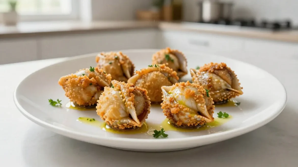 Délicieux bulots cuisinés au Airfryer pour une dégustation savoureuse.