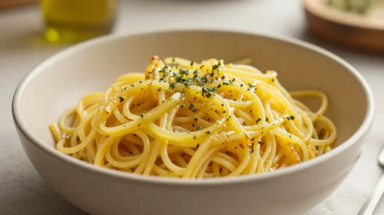 Délicieuse courge spaghetti rôtie au Airfryer, parfait pour un repas sain et rapide.