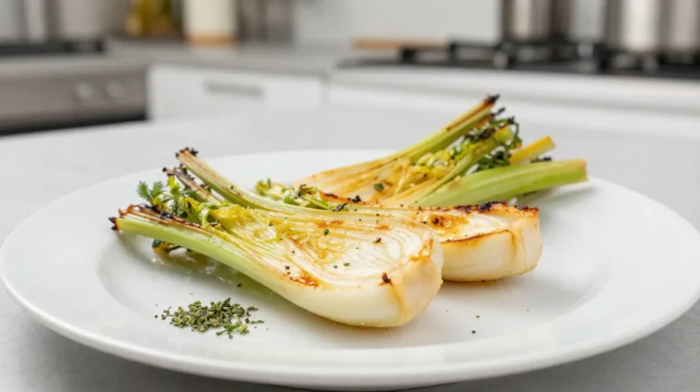 Fenouil rôti au Airfryer Savoureux fenouil rôti au Airfryer, facile à préparer pour un accompagnement délicieux.