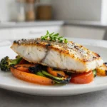 Délicieux loup de mer cuit au Airfryer pour un repas sain et savoureux.