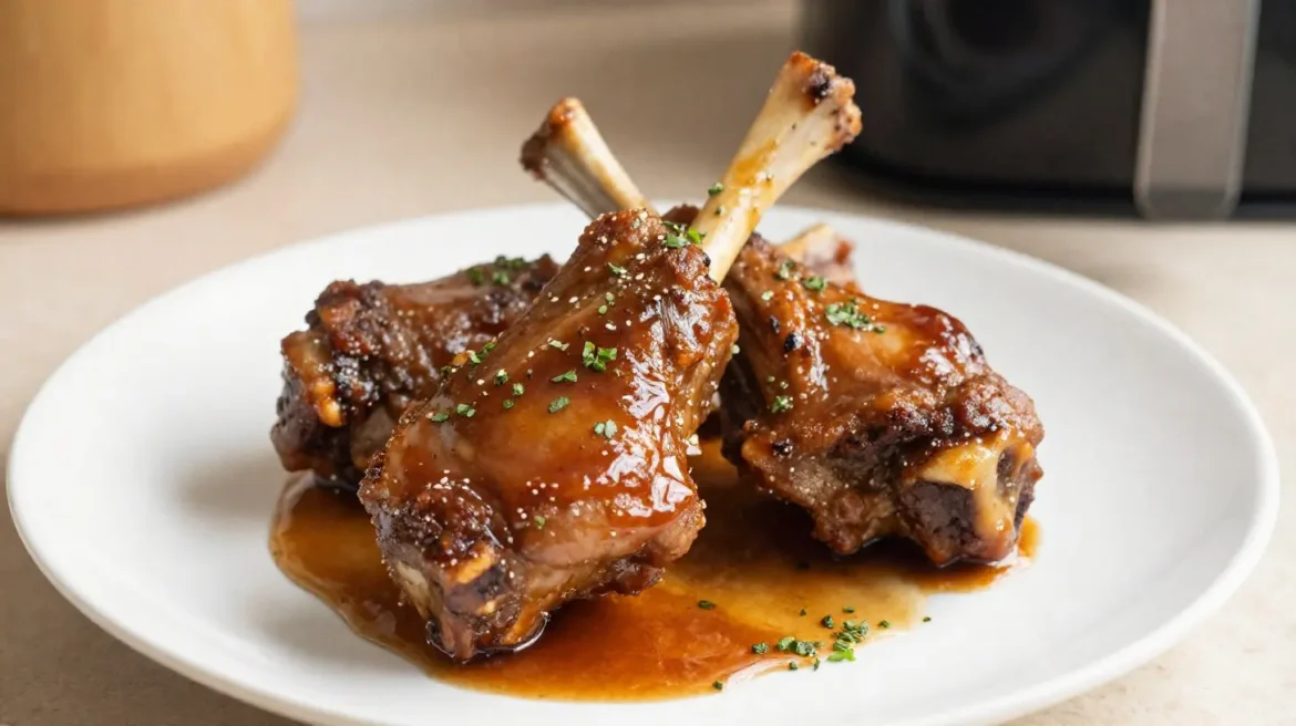 Souris d’agneau au Airfryer Délicieuse souris d'agneau cuite à la perfection dans l'Airfryer.