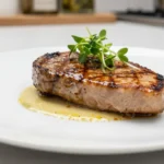 Délicieux tournedos rossini préparé dans un airfryer, prêt à ravir vos papilles.