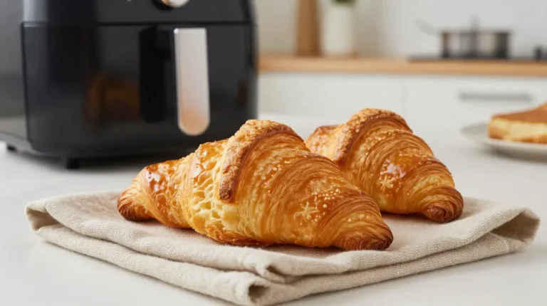 Croissants pur beurre au Airfryer Délicieux croissants pur beurre cuits à la perfection dans un Airfryer.