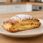 Savoureuse galette des rois frangipane cuite à la perfection dans un Airfryer.