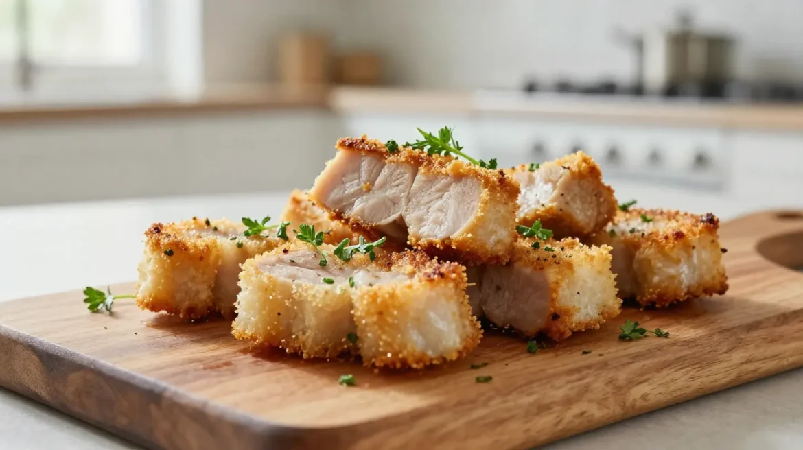 Délicieux ris de veau cuit au Airfryer, croustillant et savoureux.